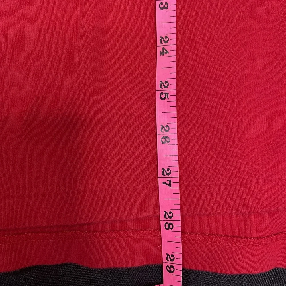POLO BY RALPH LAUREN Mens Short Sleeve Polo Shirt Size L Red w/ Blue Pony Logo